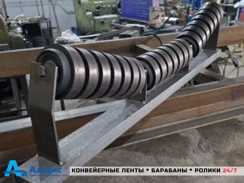 Роликоопоры ленточных конвейеров — производство и продажа в ООО АЛЬЯНС. Роликоопоры транспортерные конвейерные верхние, нижние. Производство по ГОСТ. Усиленные роликоопоры. Низкие цены — oooalians.ru